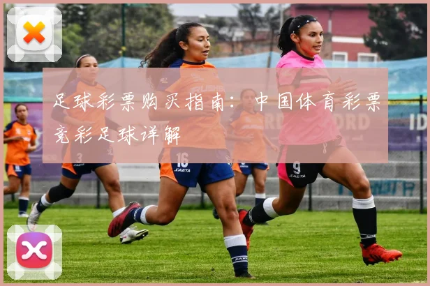 足球彩票购买指南:中国体育彩票竞彩足球详解